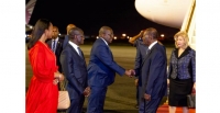 Alassane Ouattara de retour  Abidjan