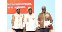 Prsidentielle 2025 : Alassane Ouattara investit son quipe de campagne