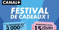 Canal+ CI lance sa campagne « festival de cadeaux » avec de nombreux avantages pour ses abonnés