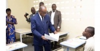 Le ministre N'Guessan Koffi lance les �preuves �crites du Baccalaur�at 2026