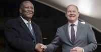 Sommet G20 : Ouattara change avec le Chancelier allemand